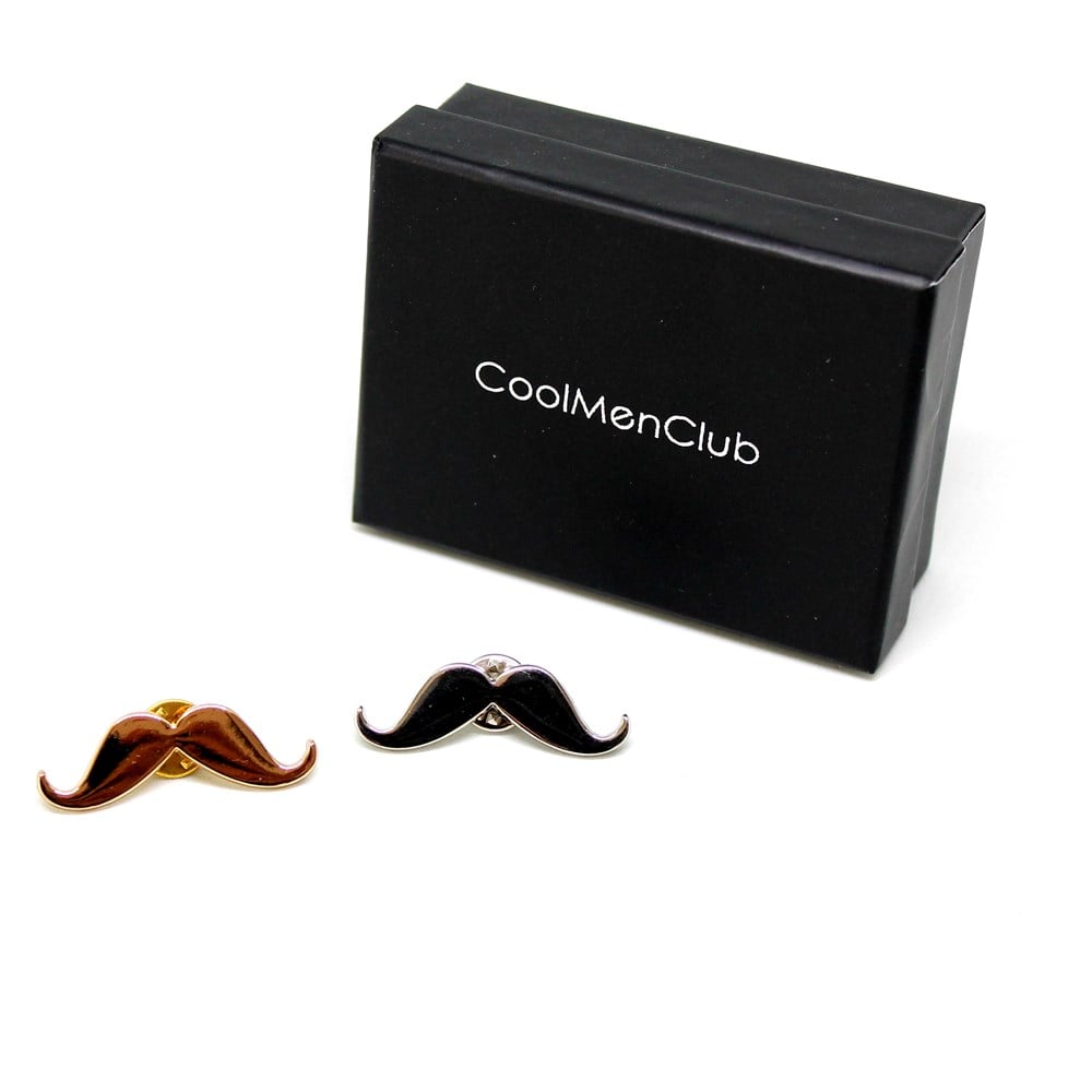 Bıyık Figürlü Broş