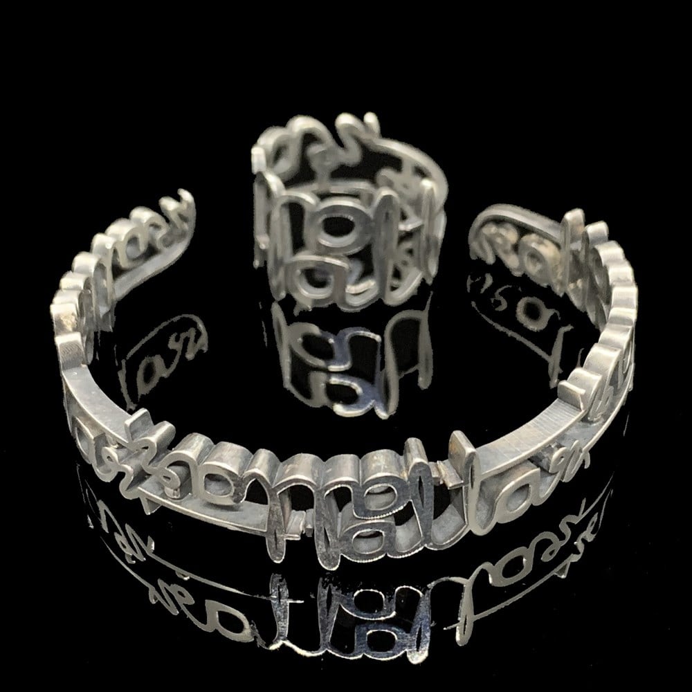 Silver Cool SeriesCMC7869Gümüş Bileklik Yüzük Set