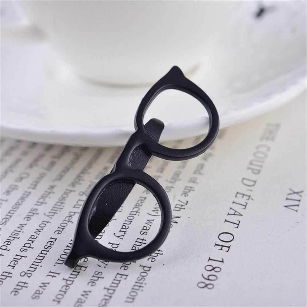 Gözlük Şekilli Broş