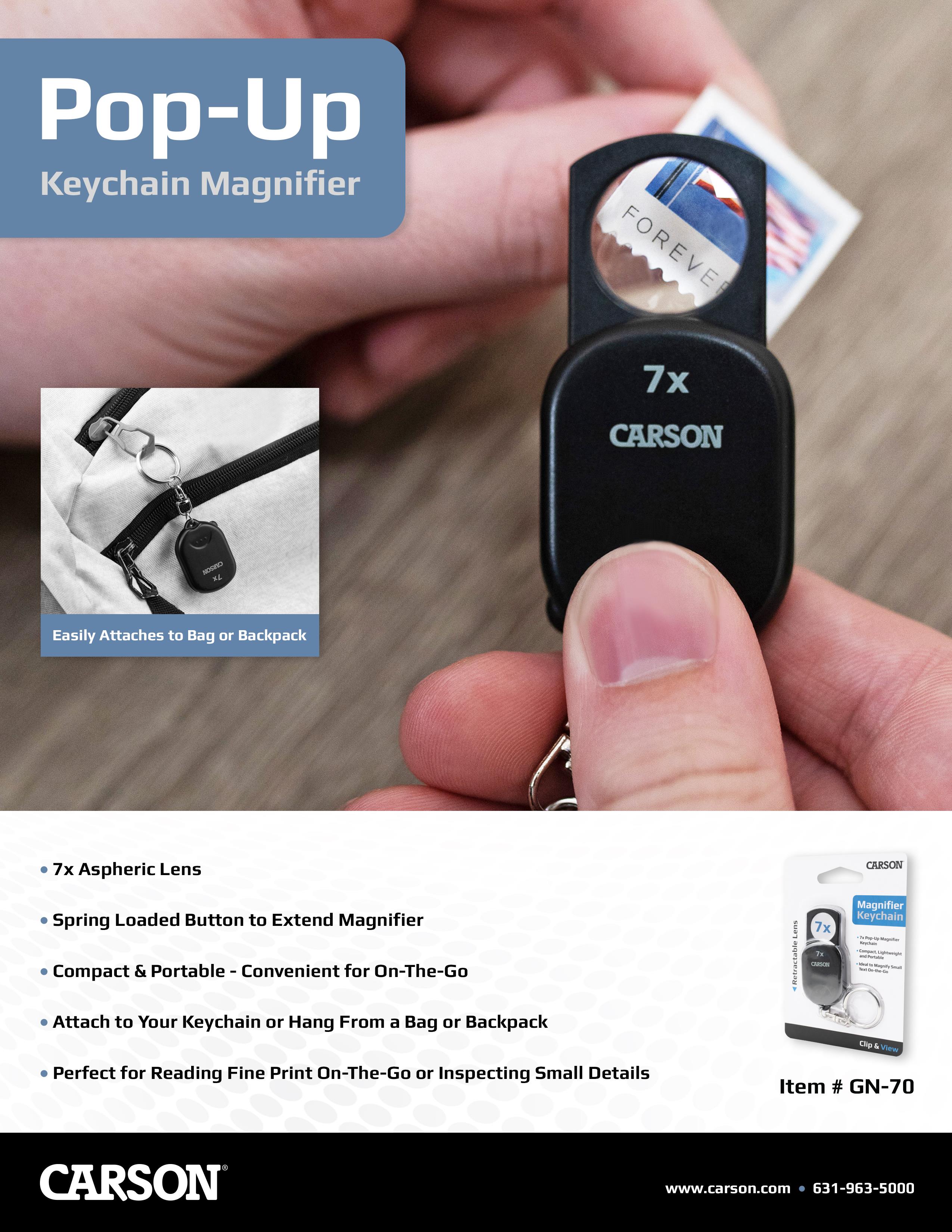 Ofis & YaşamGN-70BAS ÇIKAR 7X BÜYÜTEÇ ANAHTARLIK