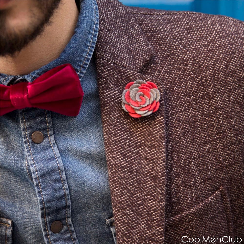 Çiçek Şekilli Broş