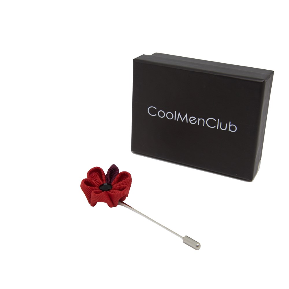 Çiçek Şekilli Yaka İğnesi