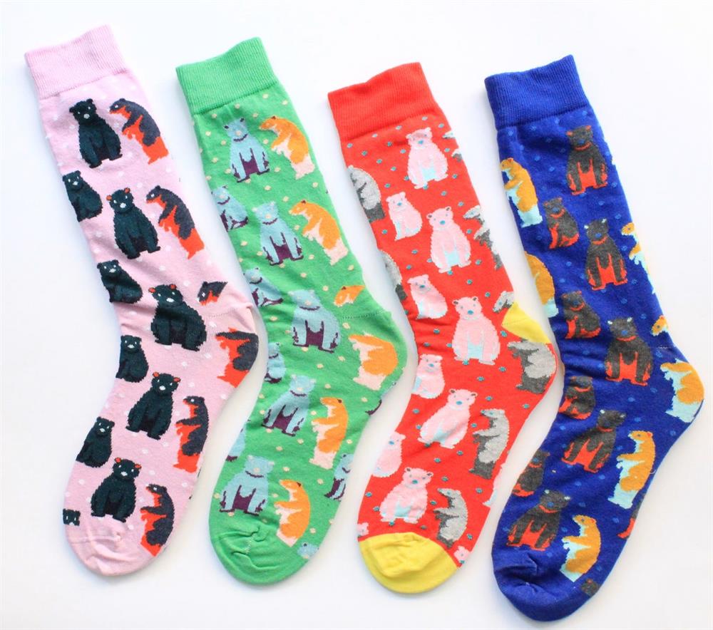 ÇorapCMC16534'lü Ayı Desenli Çorap Hediye Seti