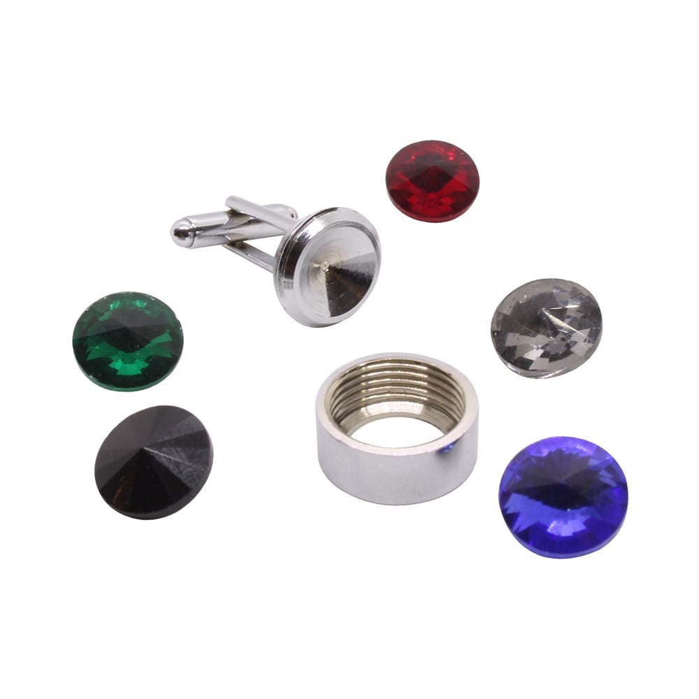 Kol DüğmesiCMC91205 Taşlı Klasik Kol Düğmesi 