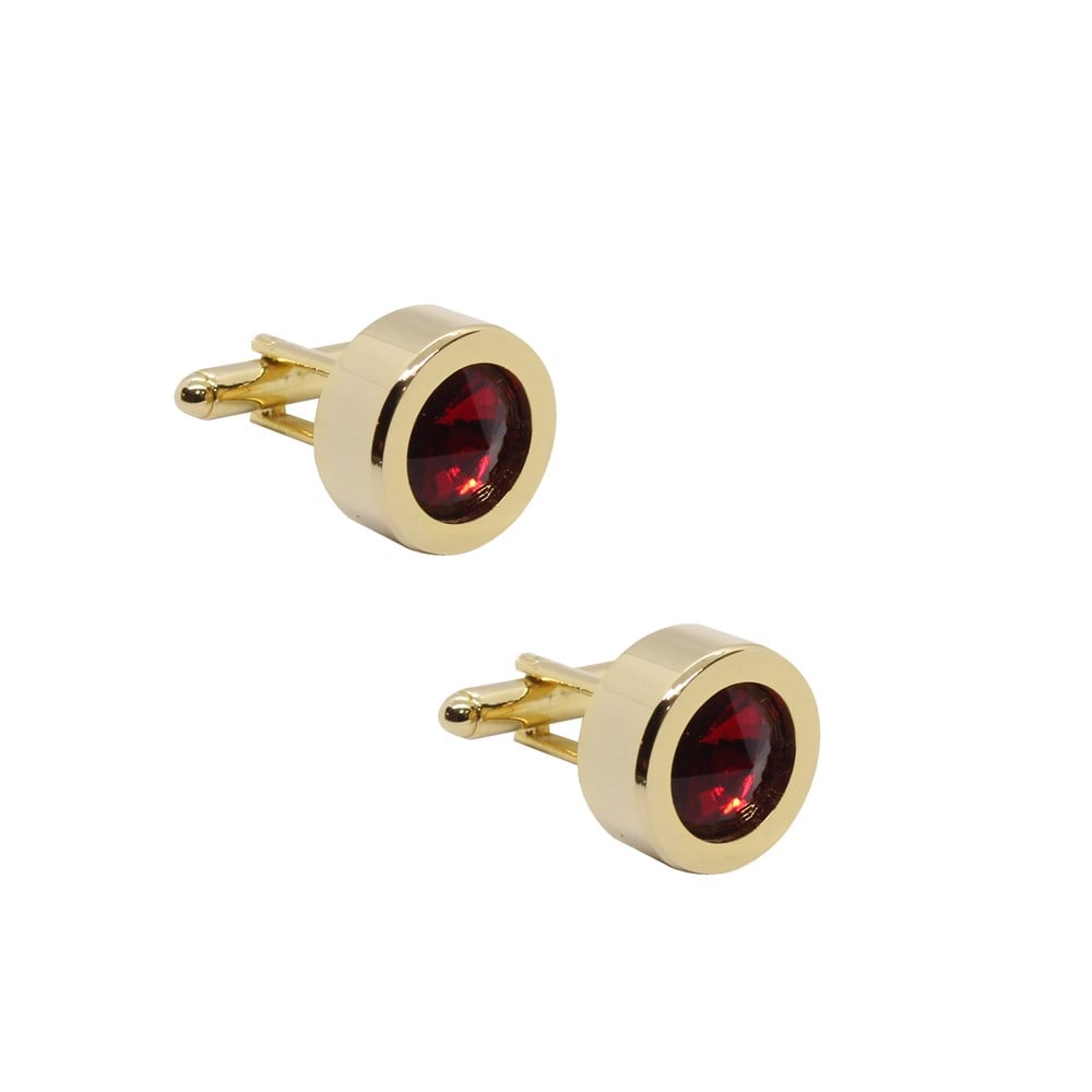 Kol DüğmesiCMC91215 Taşlı Klasik Kol Düğmesi 