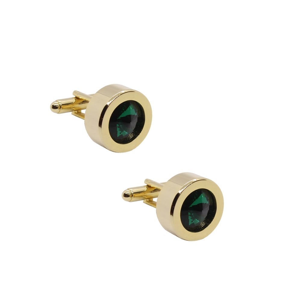 Kol DüğmesiCMC91215 Taşlı Klasik Kol Düğmesi 