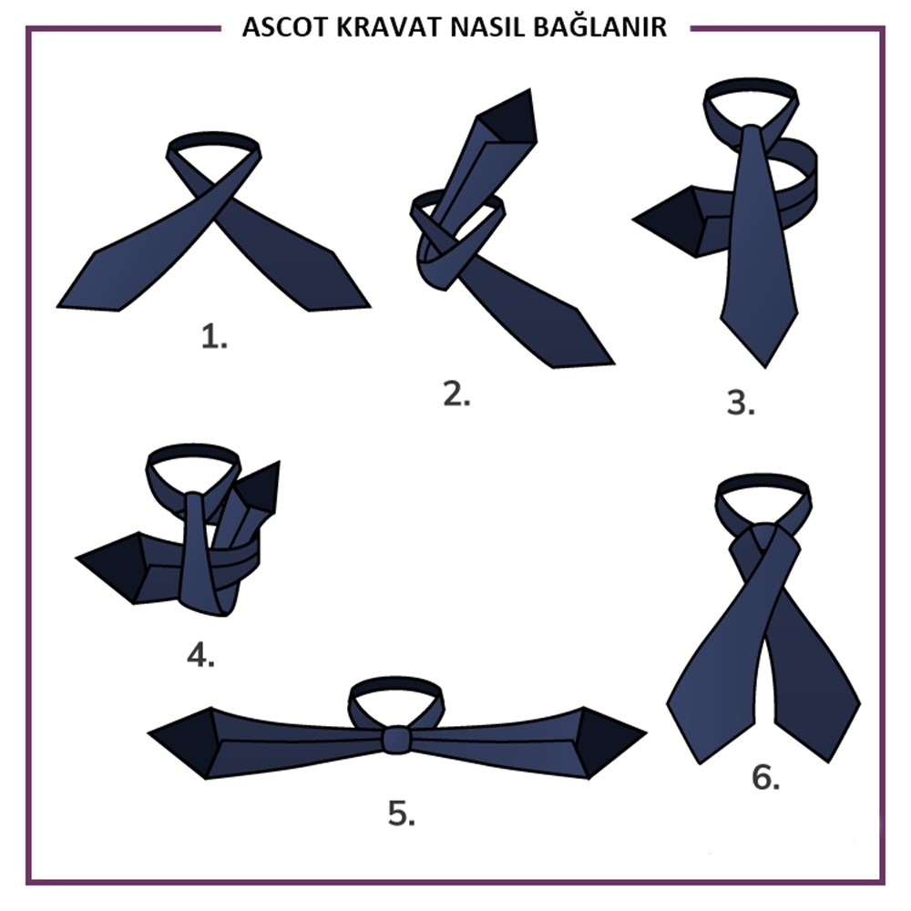 KravatCMC1496Ascot Kravat Fular
