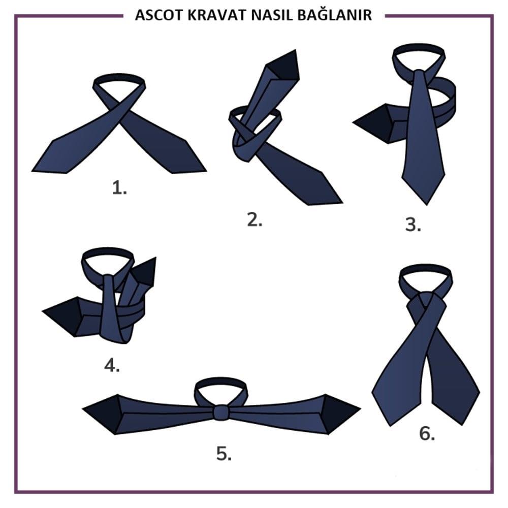 KravatCMC2393Ascot Kravat Fular