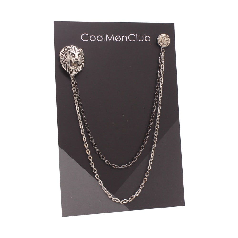 Yaka İğnesi & BroşCMC9704Aslan Figürlü Ceket Yaka İğnesi