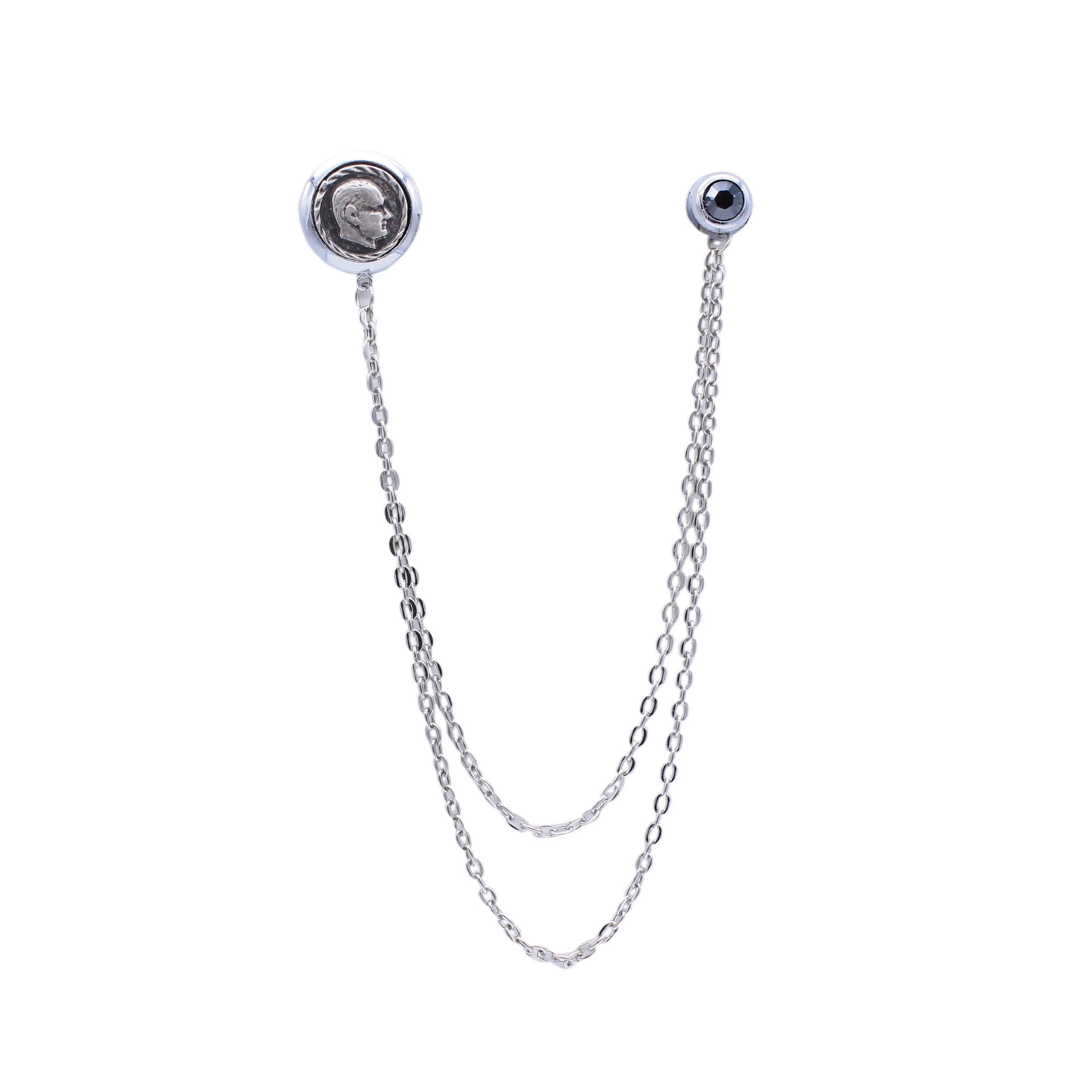 Yaka İğnesi & BroşCMC2605Atatürk Figürlü Ceket Yaka İğnesi