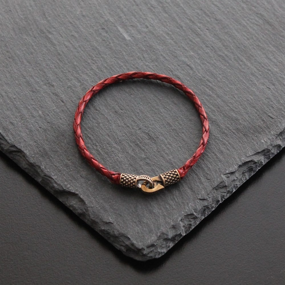 Leather Cool SeriesCMC6958Bakır Deri Bileklik 