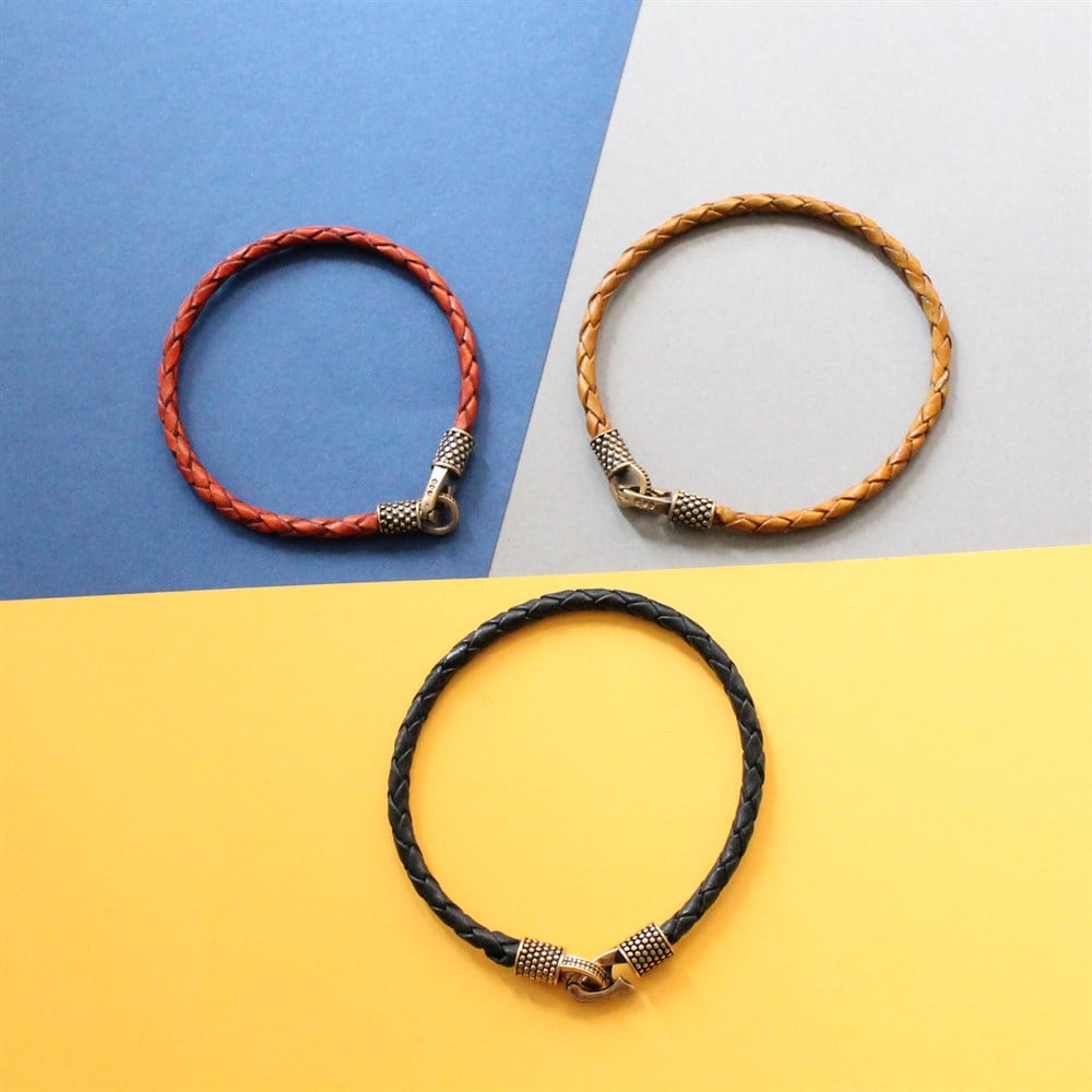 Leather Cool SeriesCMC6830Bakır Deri Bileklik 