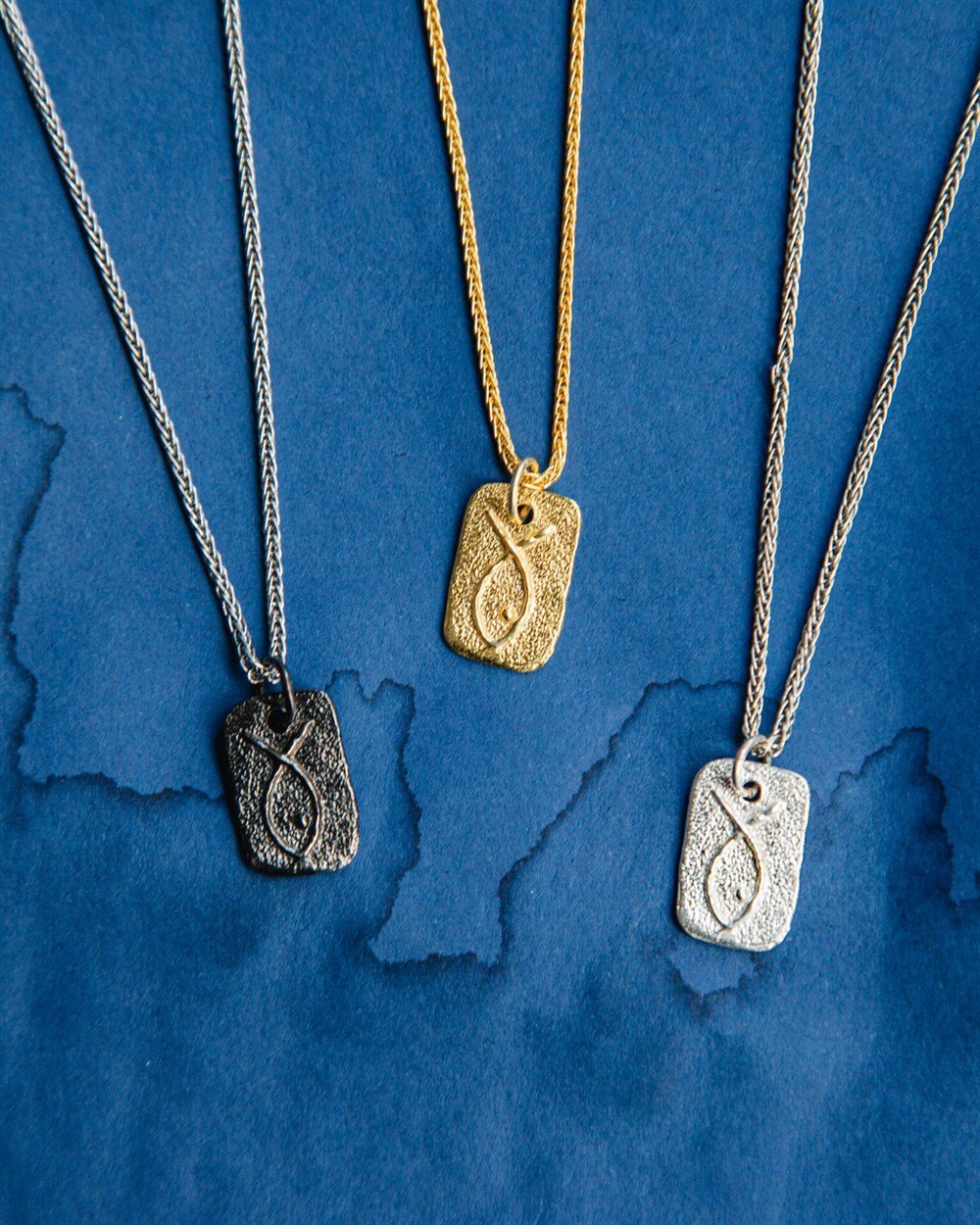 KolyeCMC9043Balık Gümüş Kolye 