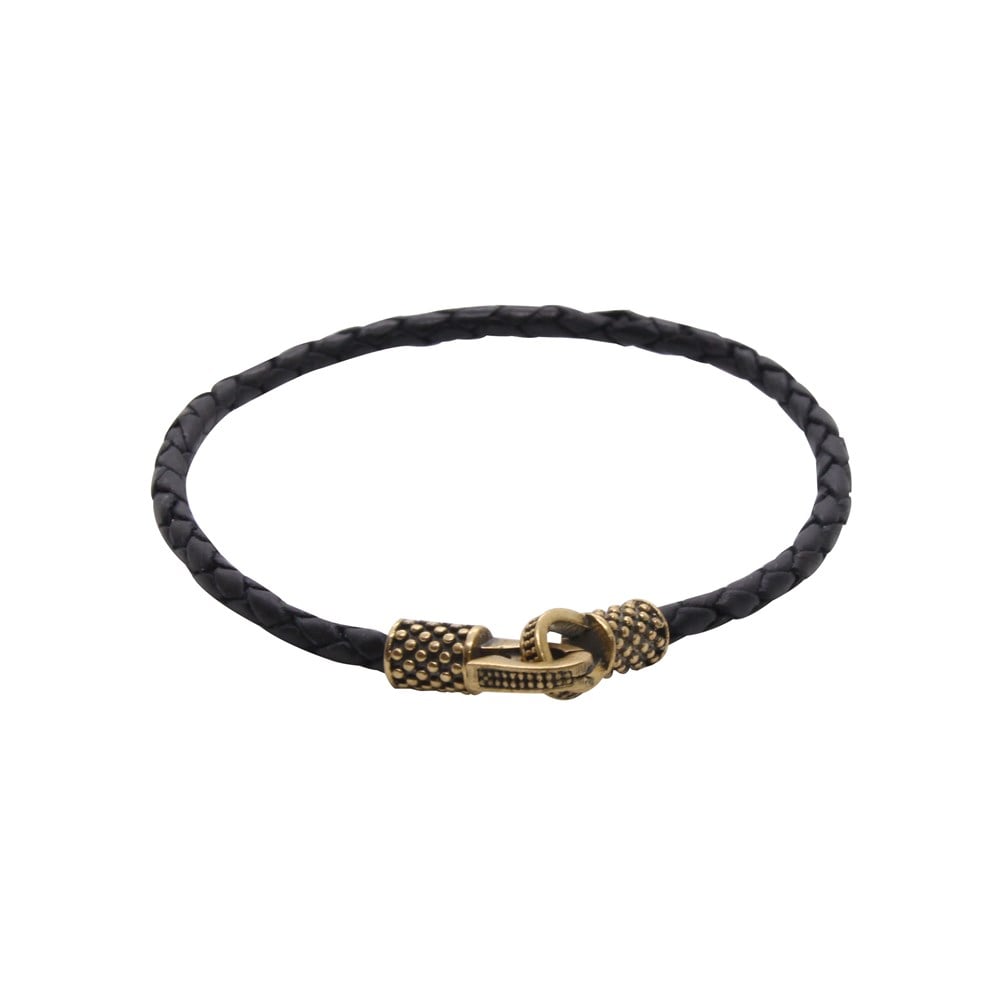 Leather Cool SeriesCMC1204Bronz Deri Bileklik 