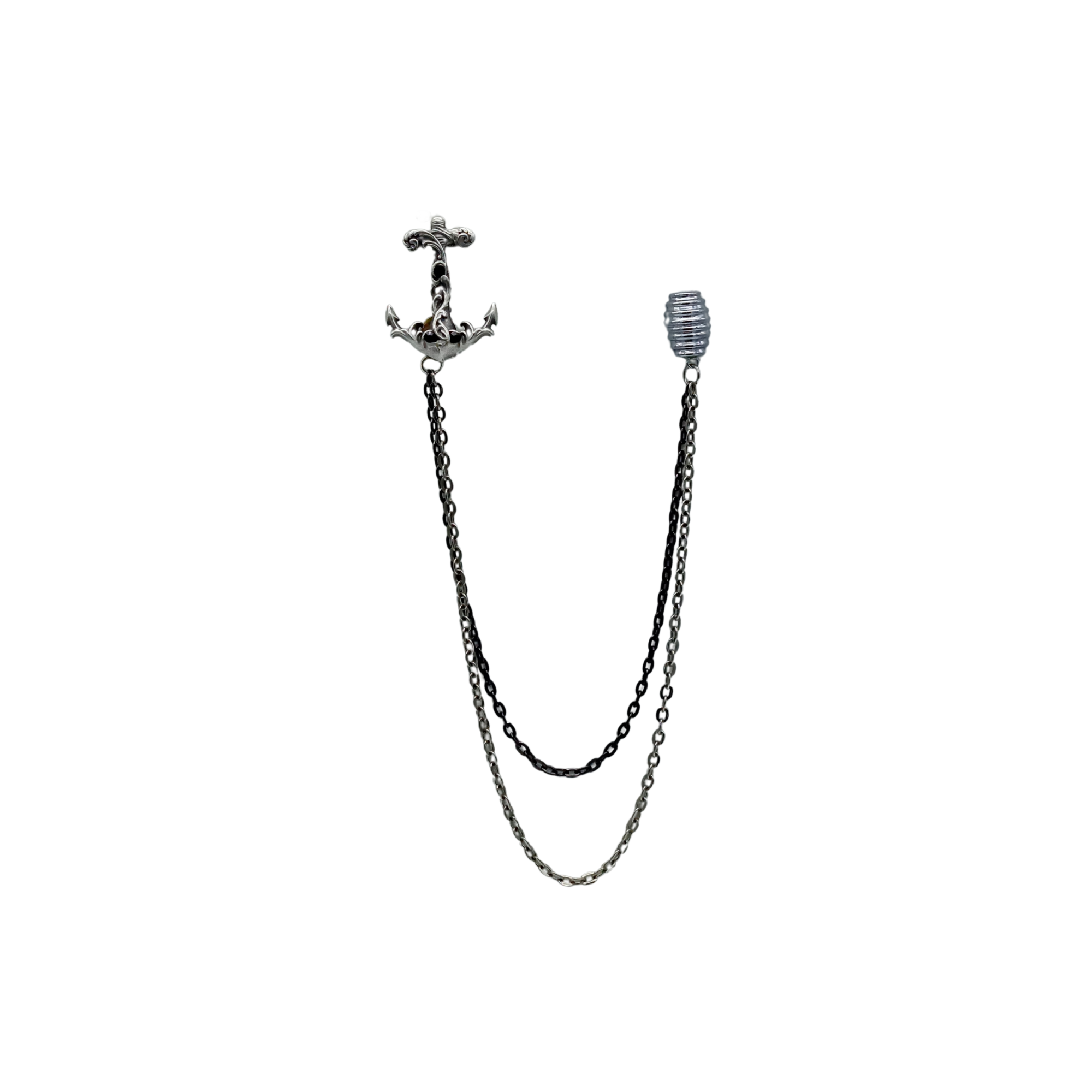 Yaka İğnesi & BroşCMC2817Çapa Figürlü Ceket Yaka İğnesi