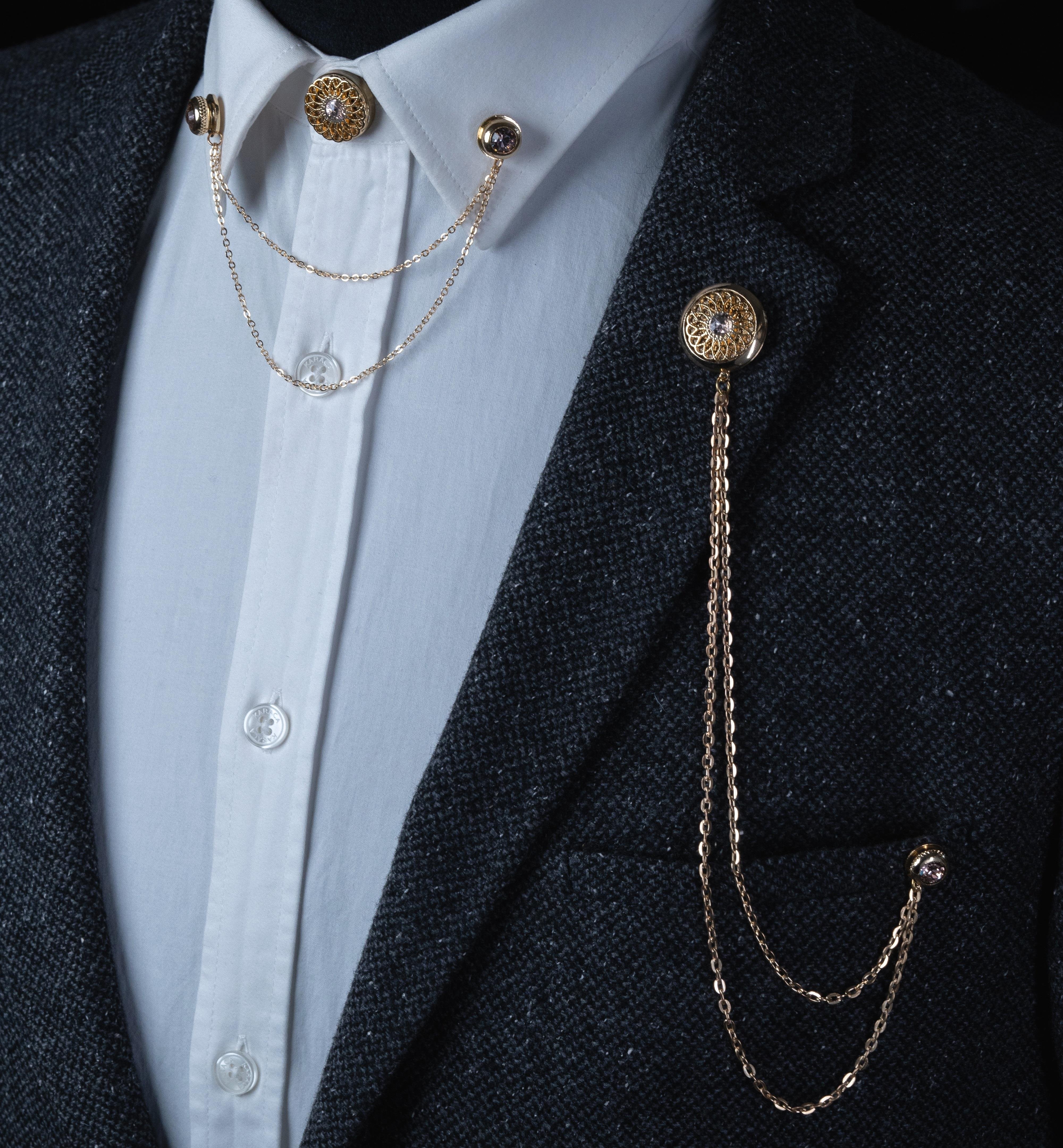 Yaka İğnesi & BroşCMC1962Ceket & Gömlek Aksesuar Seti