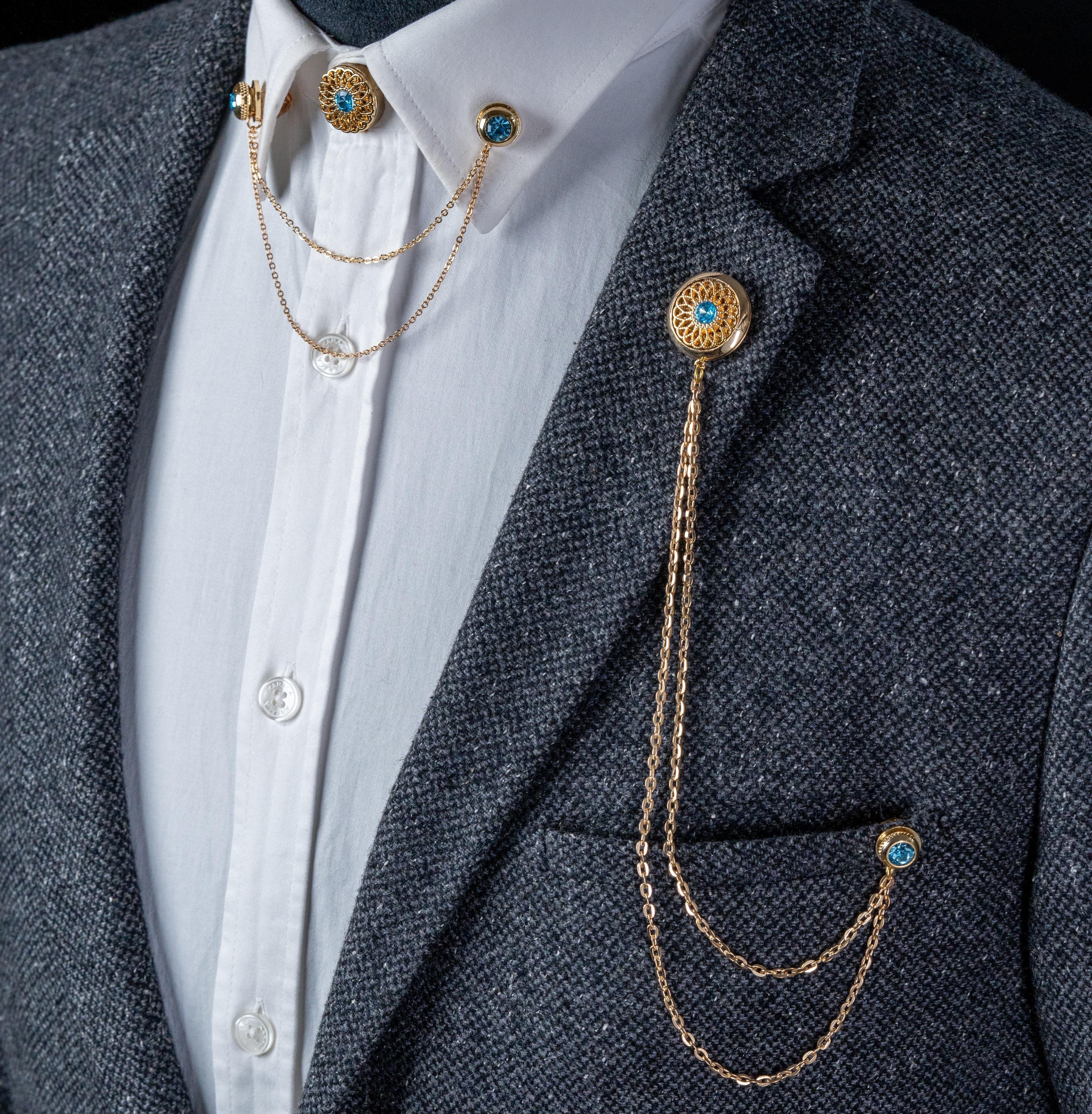 Yaka İğnesi & BroşCMC1959Ceket & Gömlek Aksesuar Seti