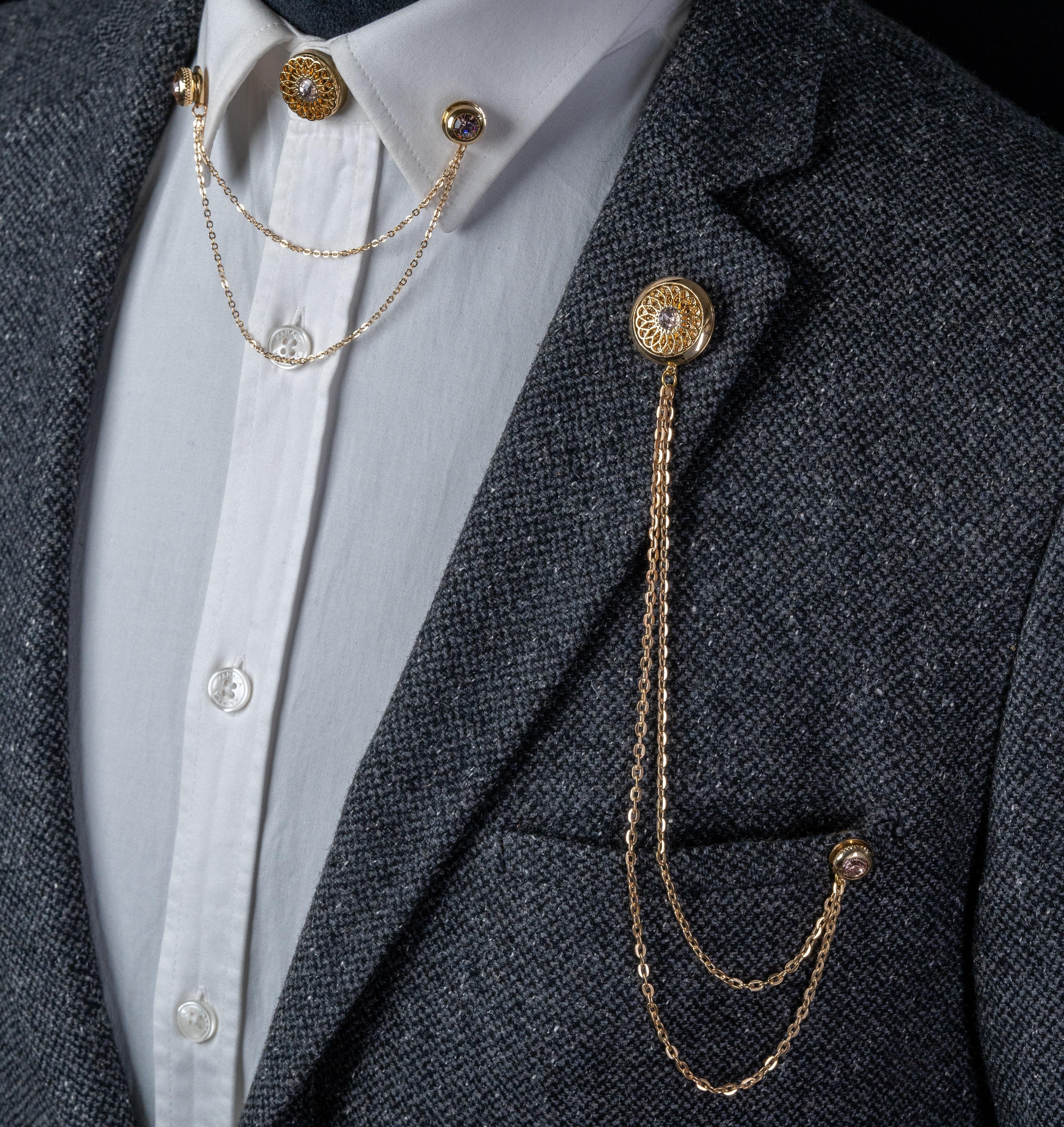 Yaka İğnesi & BroşCMC1961Ceket & Gömlek Aksesuar Seti