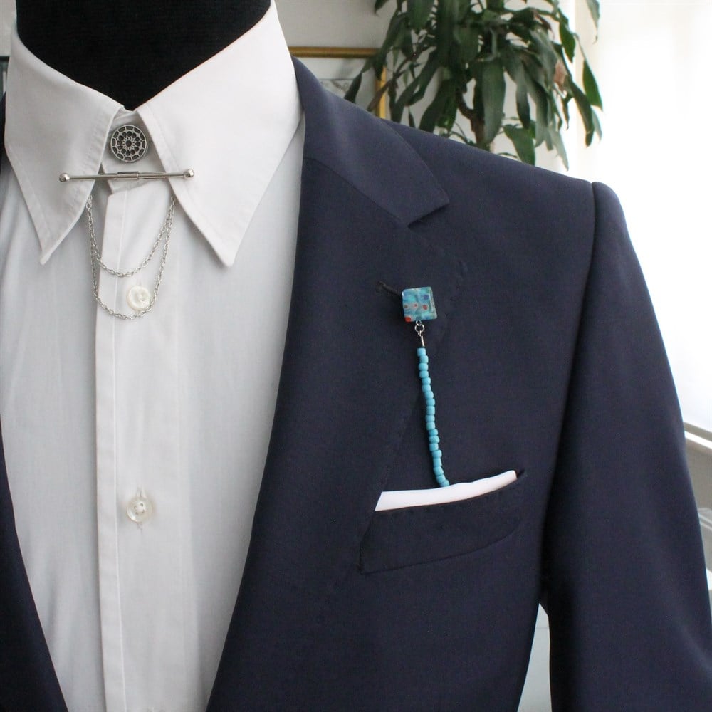 Yaka İğnesi & BroşCMC8789Ceket Yaka Zinciri