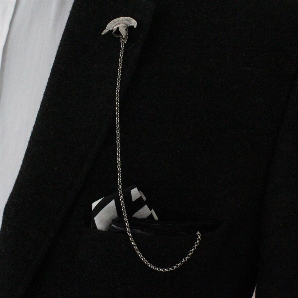 Yaka İğnesi & BroşCMC8082Ceket Yaka Zinciri