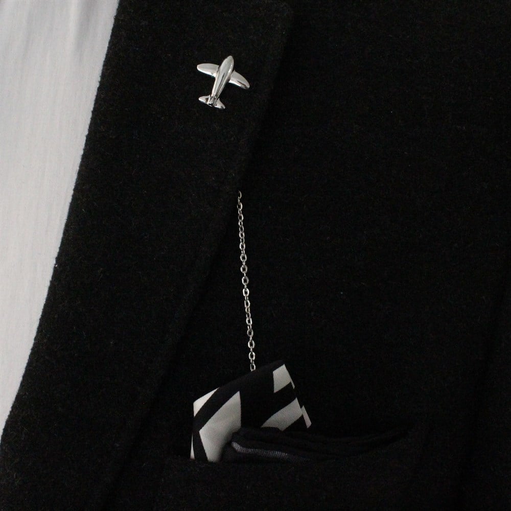 Yaka İğnesi & BroşCMC8081Ceket Yaka Zinciri