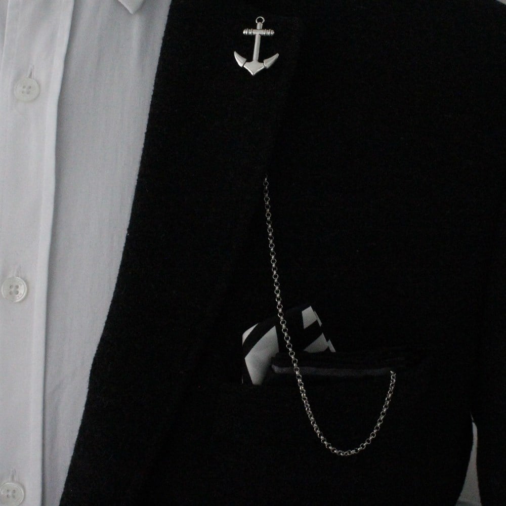 Yaka İğnesi & BroşCMC8083Ceket Yaka Zinciri