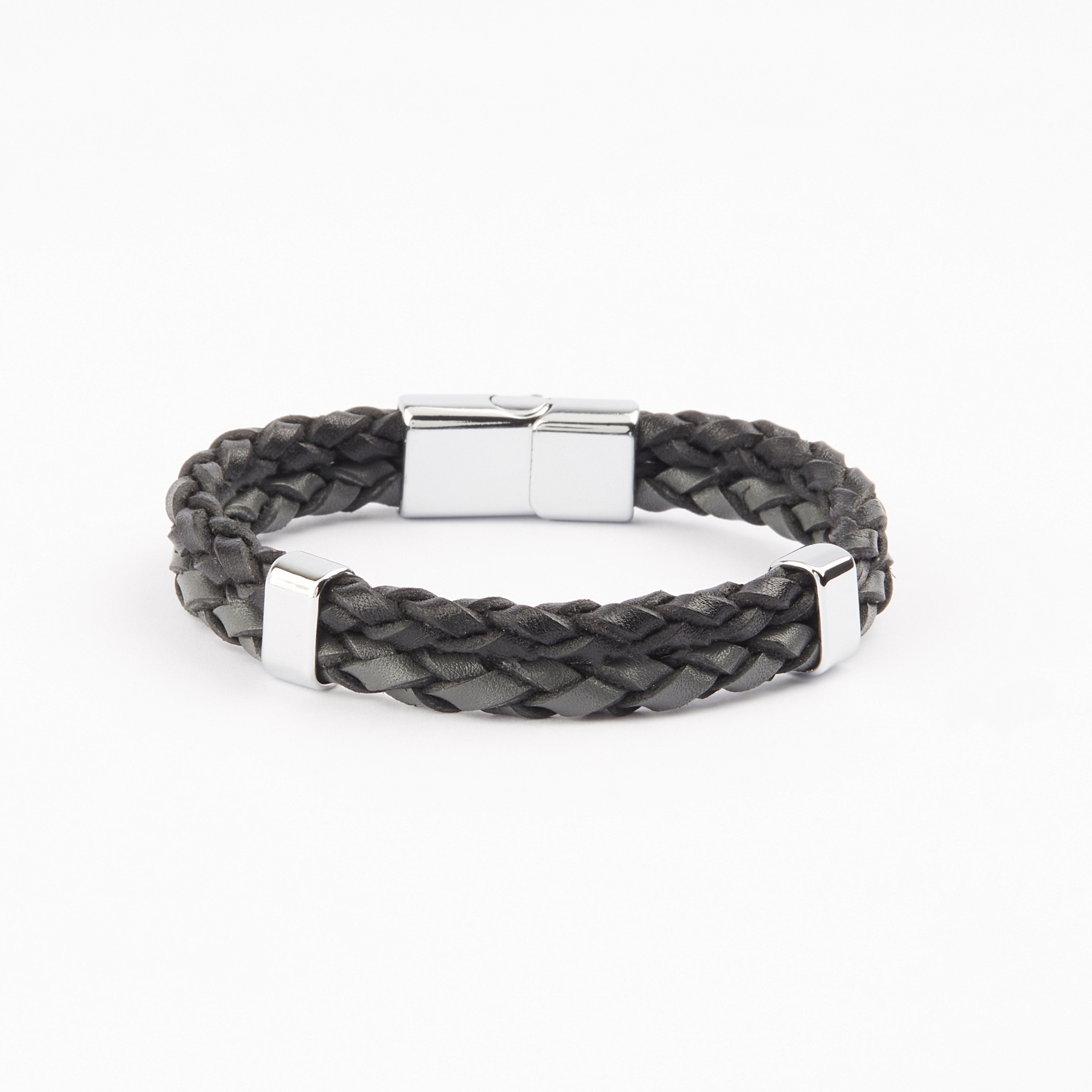 Leather Cool SeriesCMC2376Çelik Deri Bileklik