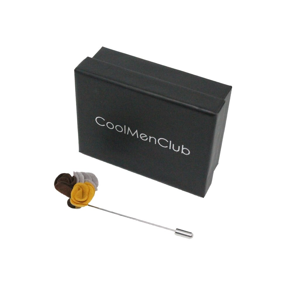 CMC6540Çiçek Şekilli Yaka İğnesi