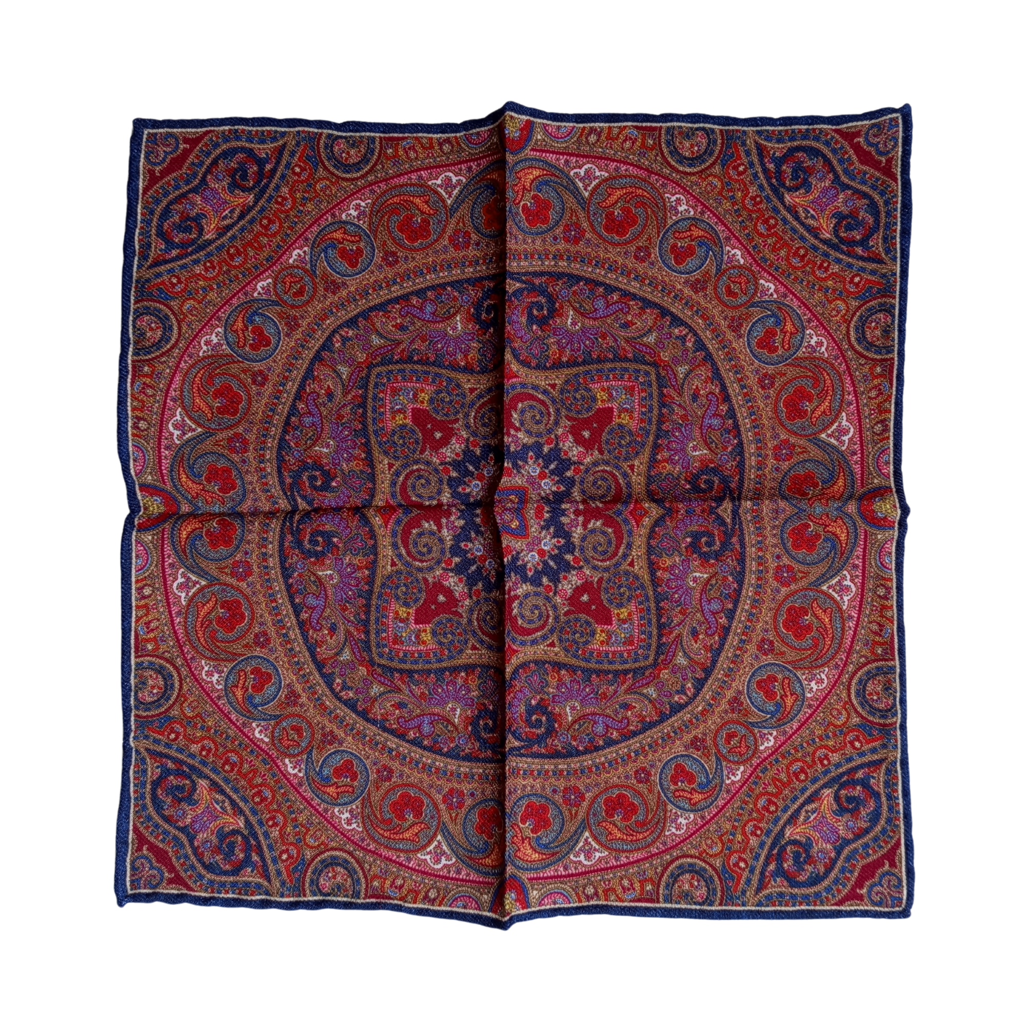 Cep MendiliCMC2808Desenli Yün ve İpek Cep Mendili 