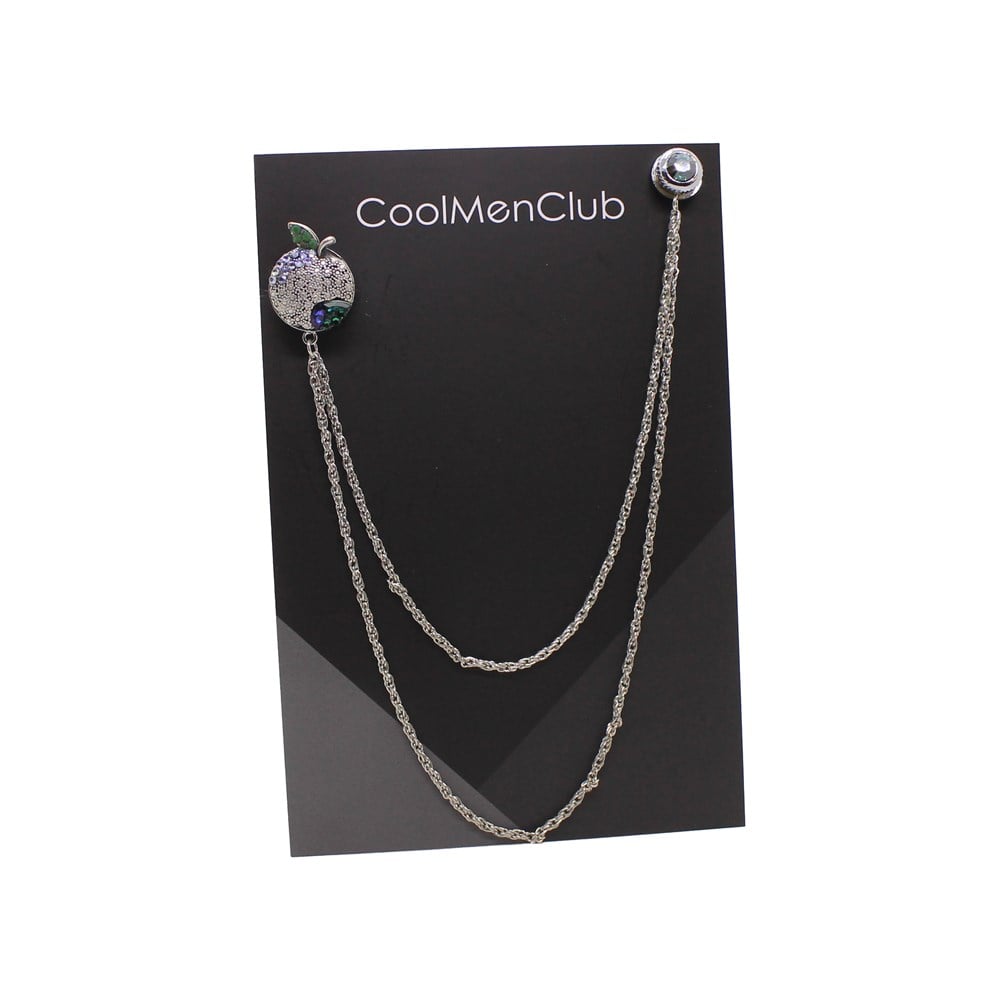 Yaka İğnesi & BroşCMC8752Elma Figürlü Ceket Yaka İğnesi