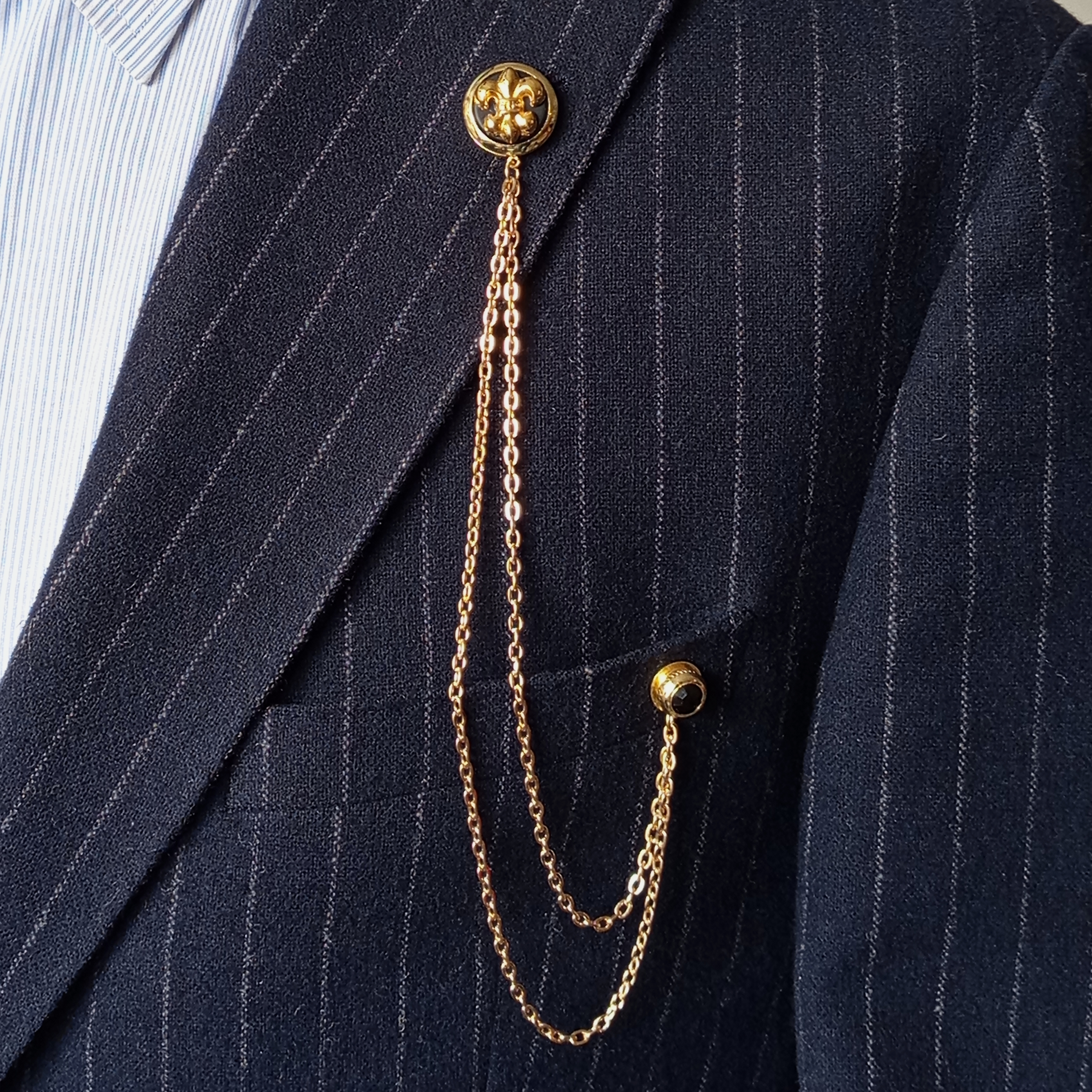 Yaka İğnesi & BroşCMC2829Fleur de Lis Figürlü Ceket Yaka İğnesi