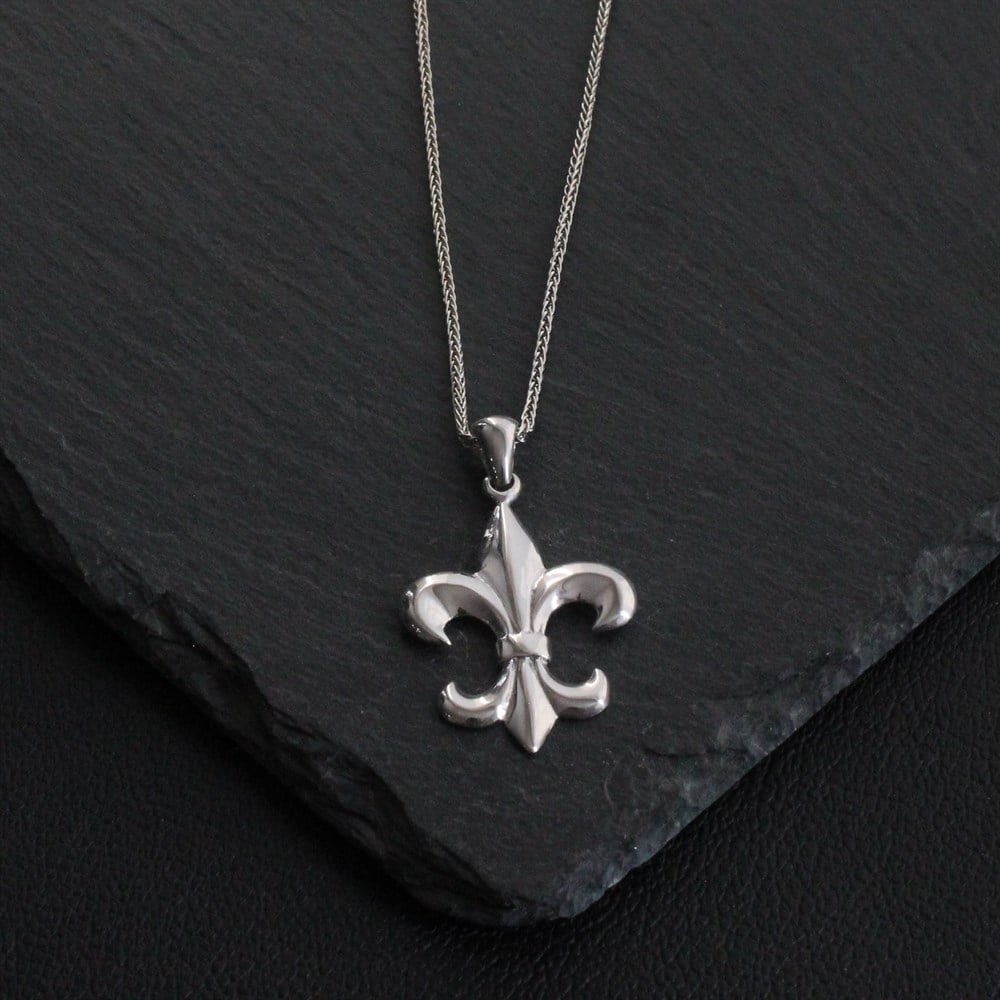 KolyeCMC8808Fleur de Lys Kolye