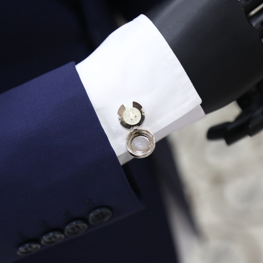 CMC6565Geçmeli Kol Düğmesi 