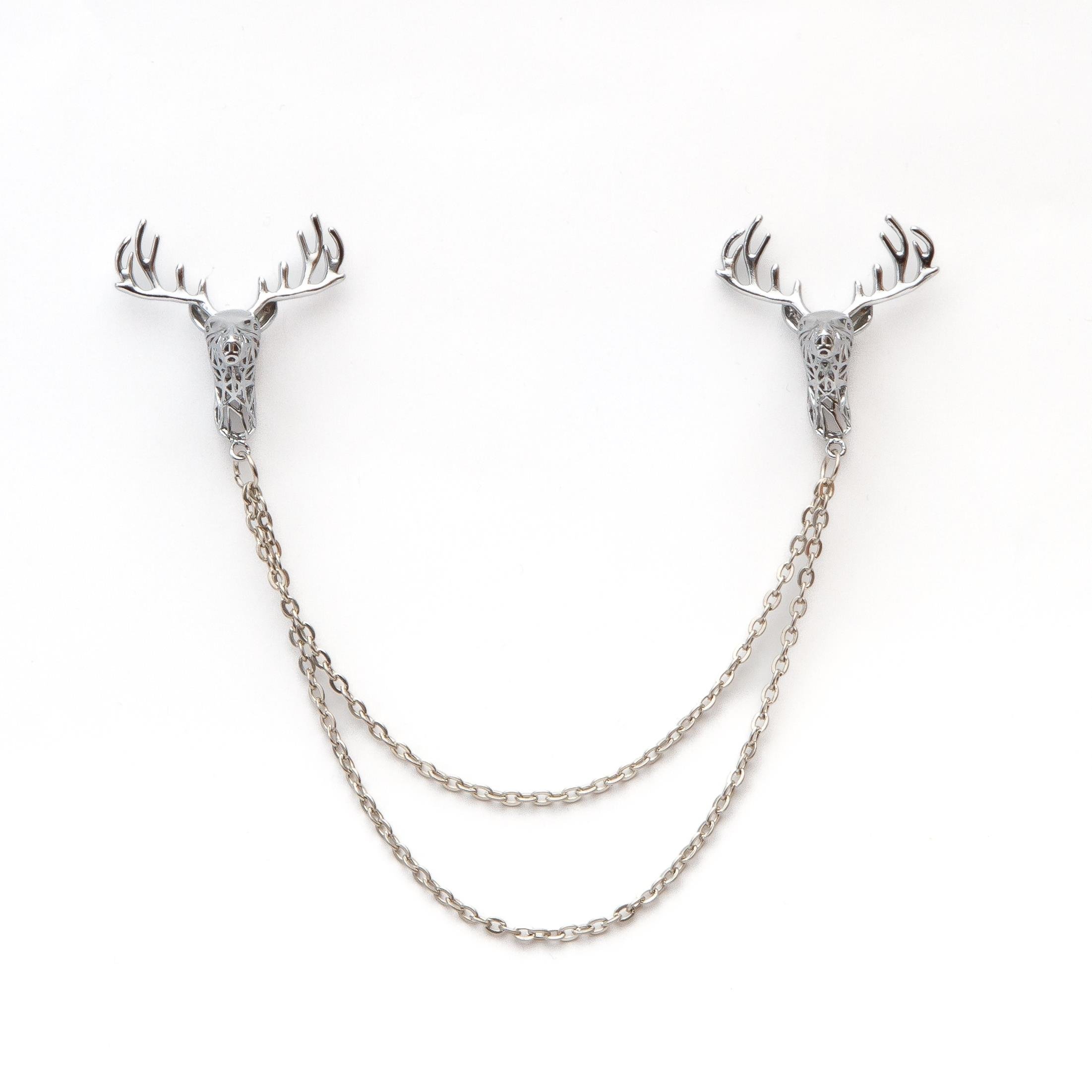 Gömlek Yaka İğnesiCMC2327Geyik Figürlü Gömlek Yaka İğnesi