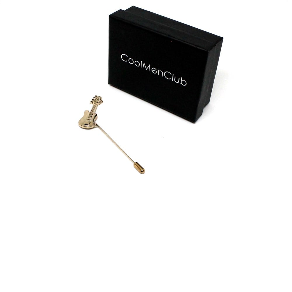 CMC6555Gitar Şekilli Yaka İğnesi
