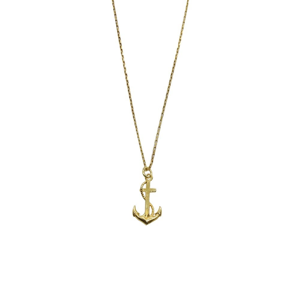 KolyeCMC8812Gold Anchor Kolye