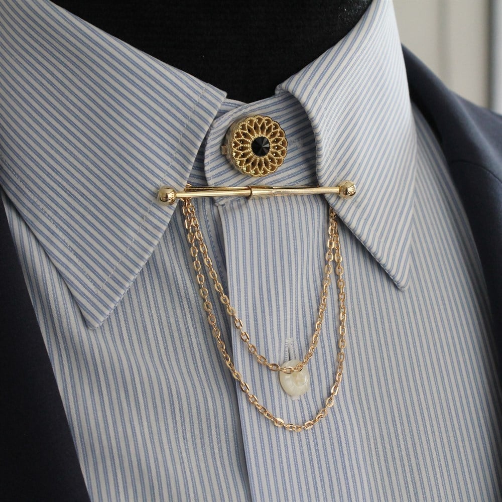 Yaka İğnesi & BroşCMC8188Gömlek Yaka Düğmesi