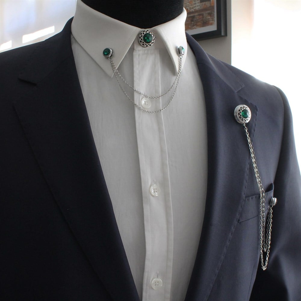 Yaka İğnesi & BroşCMC8534Gömlek Yaka İğnesi