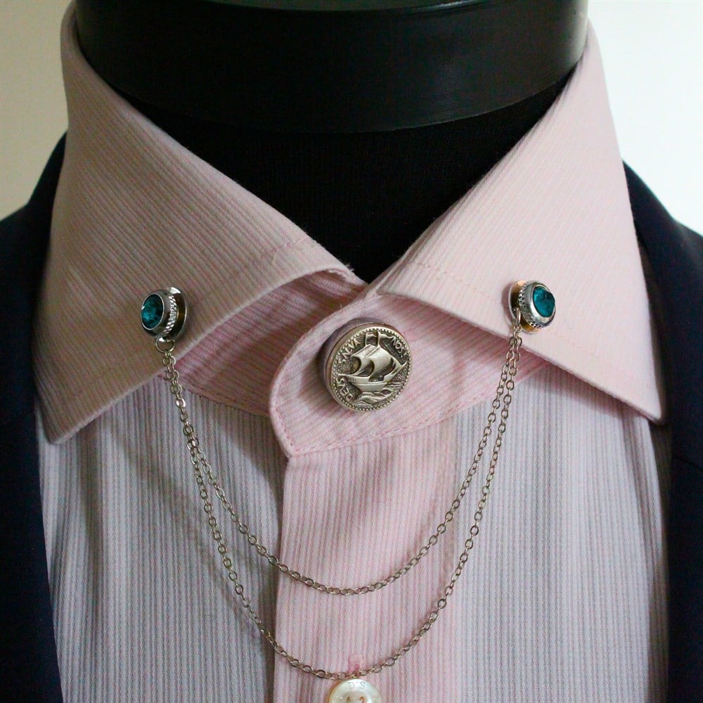 Yaka İğnesi & BroşCMC8065Gömlek Yaka İğnesi