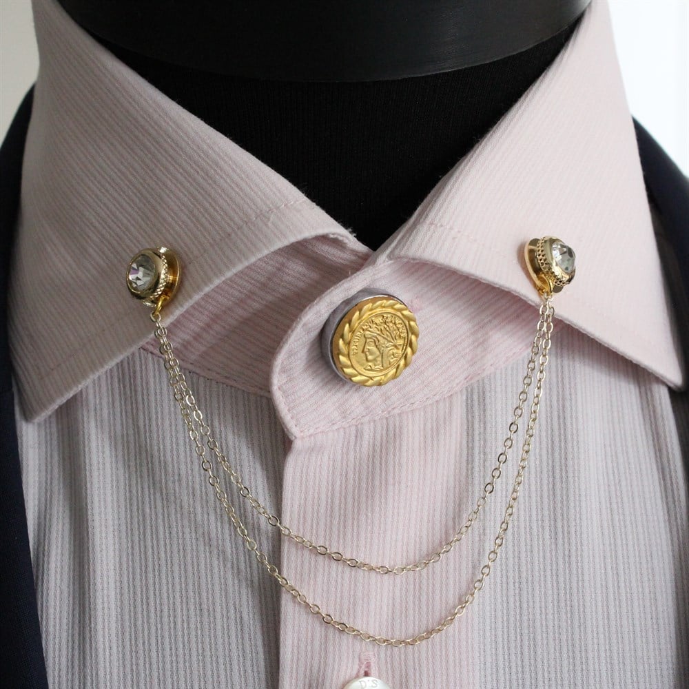 Yaka İğnesi & BroşCMC8074Gömlek Yaka İğnesi