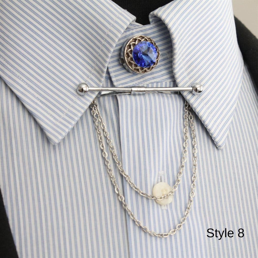 Yaka İğnesi & BroşCMC8186Gömlek Yaka İğnesi ve Düğmesi Seti