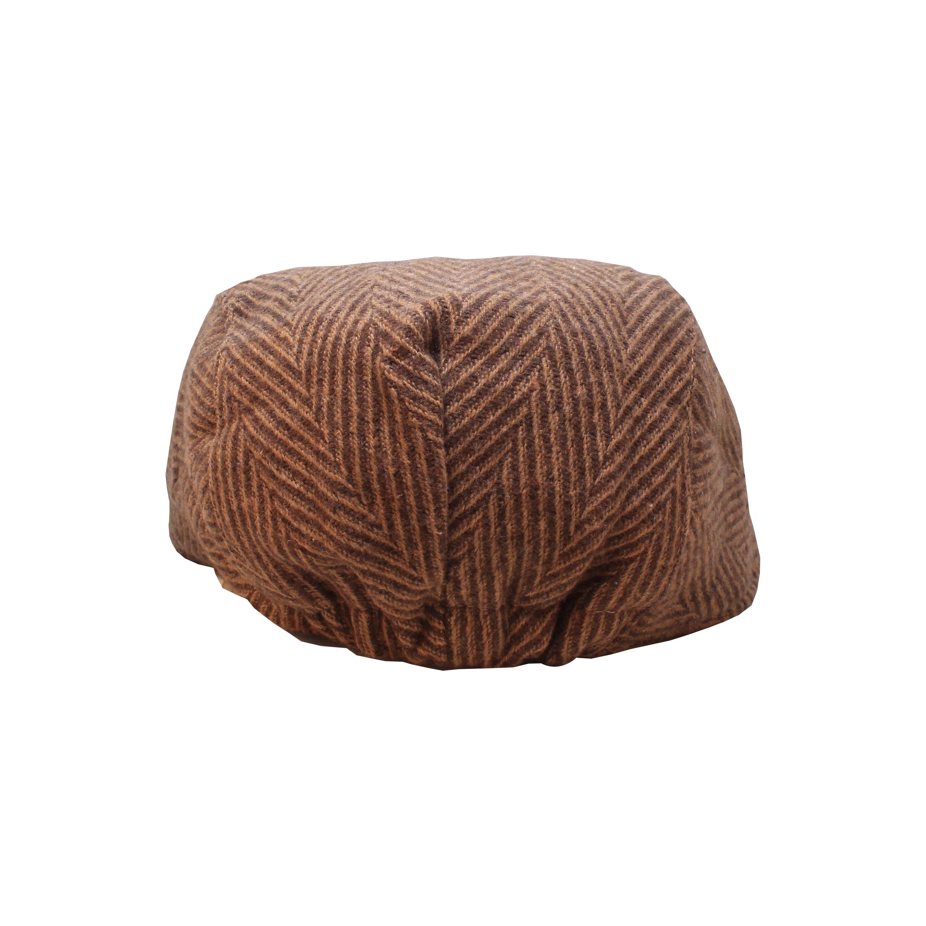 ŞapkaCMC2455Kahverengi Erkek Kasket Şapka