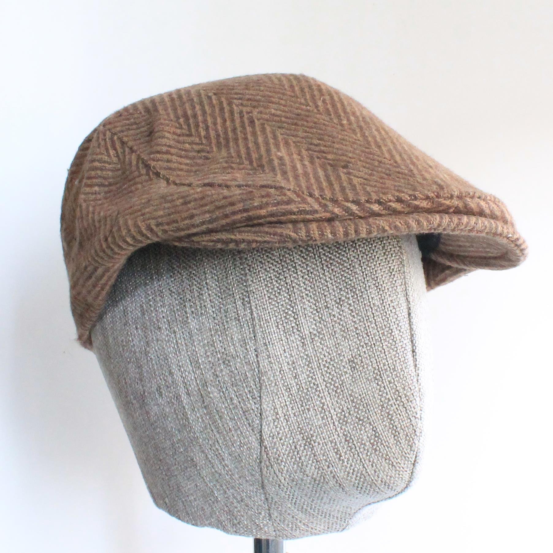 ŞapkaCMC2455Kahverengi Erkek Kasket Şapka