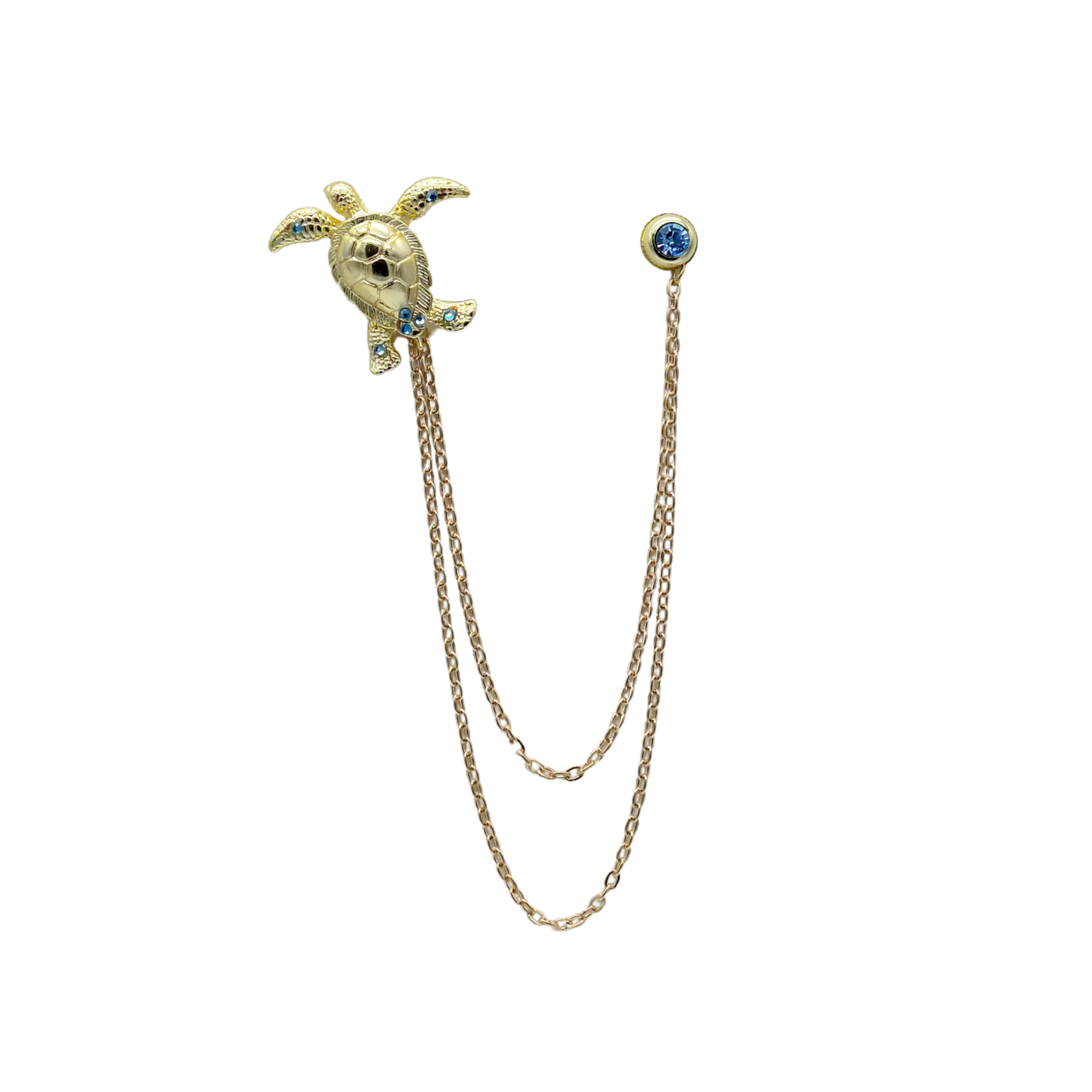 Yaka İğnesi & BroşCMC2822Kaplumbağa Figürlü Ceket Yaka İğnesi