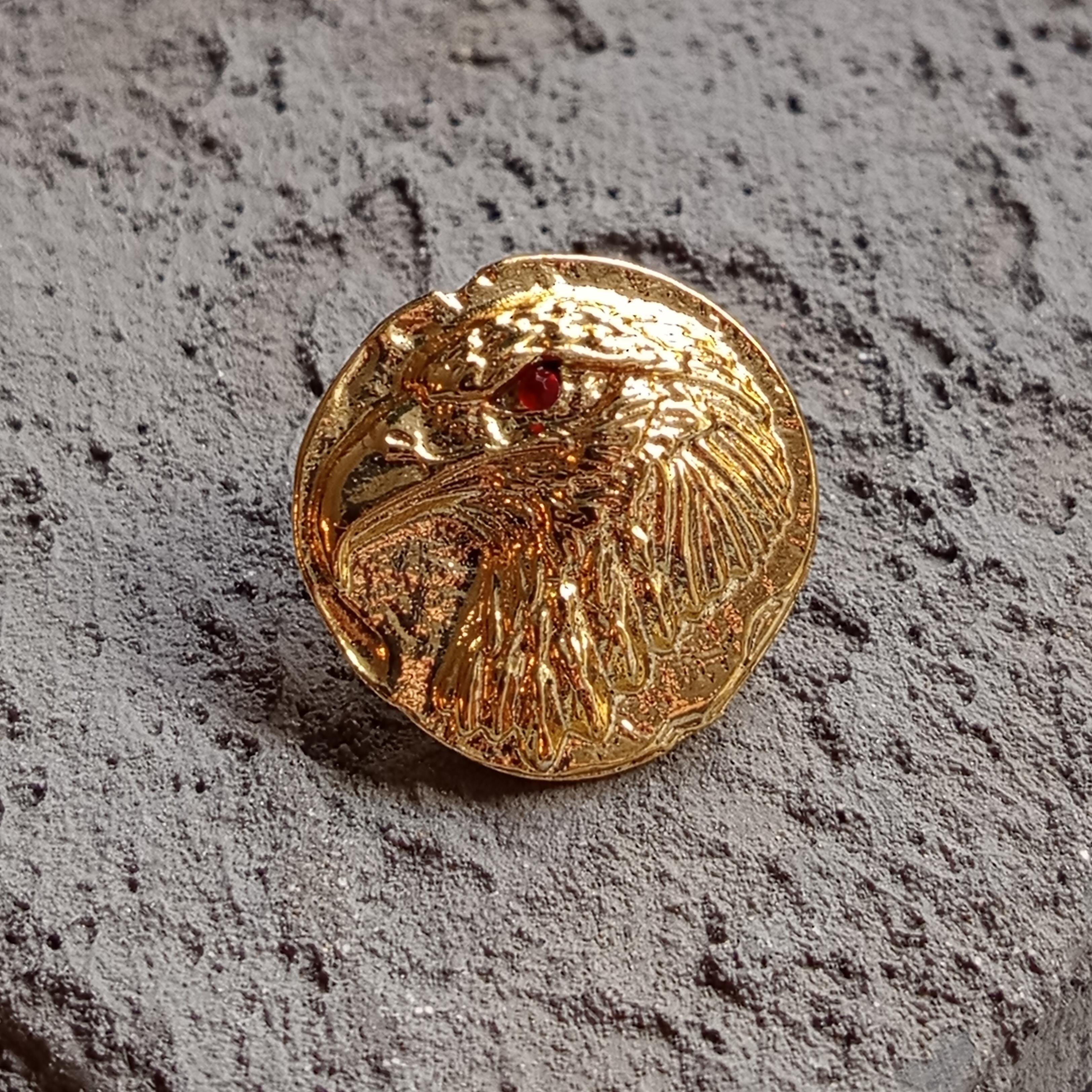 Yaka İğnesi & BroşCMC2846Kartal Desenli Yaka Broşu