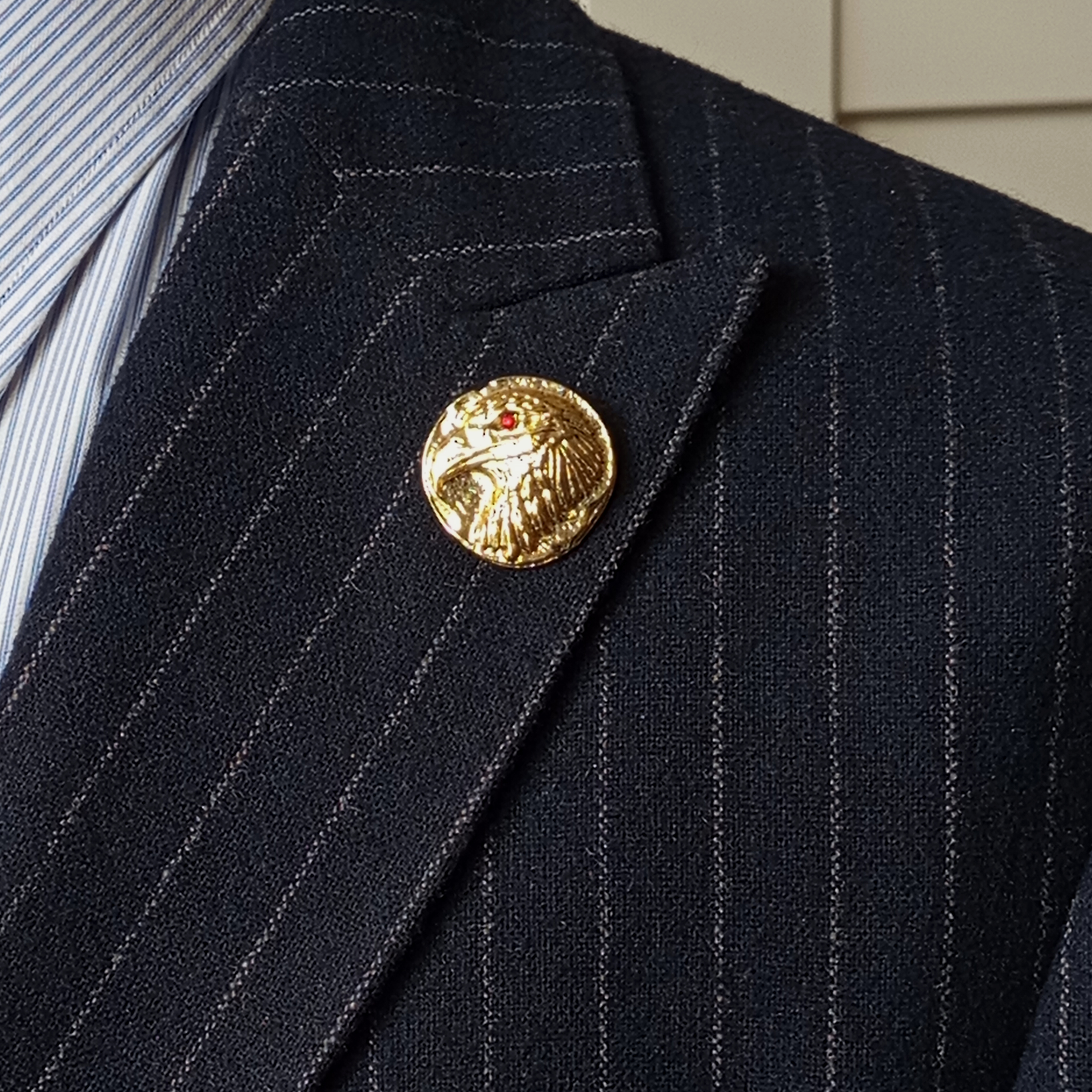 Yaka İğnesi & BroşCMC2846Kartal Desenli Yaka Broşu