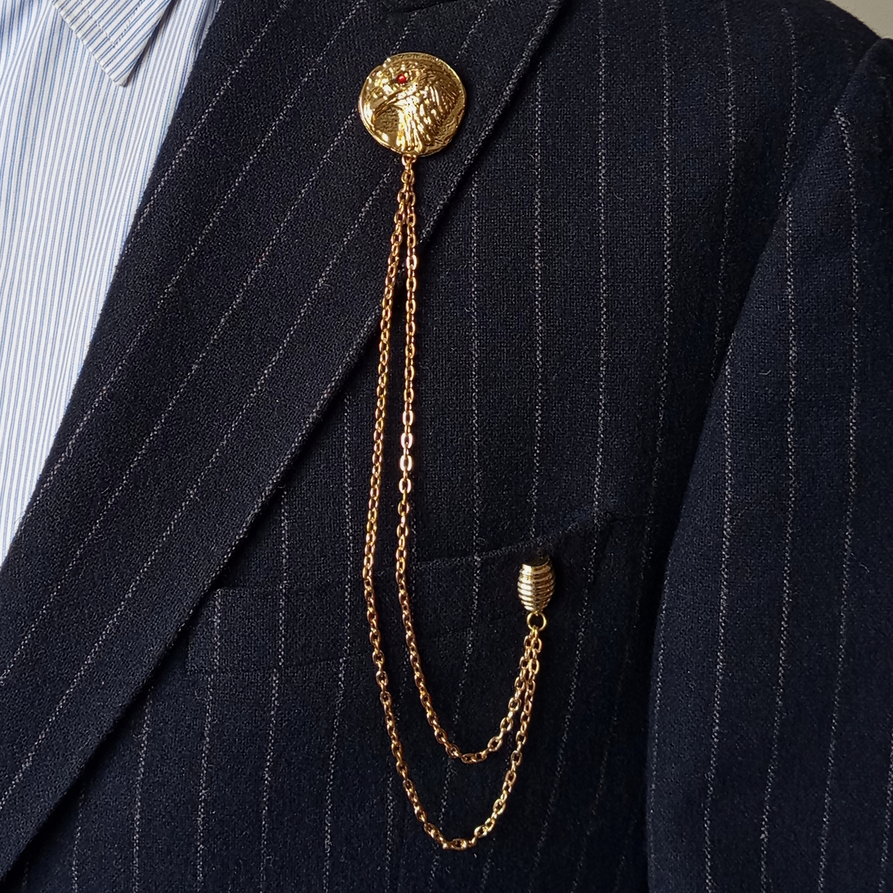 Yaka İğnesi & BroşCMC2826Kartal Figürlü Ceket Yaka İğnesi