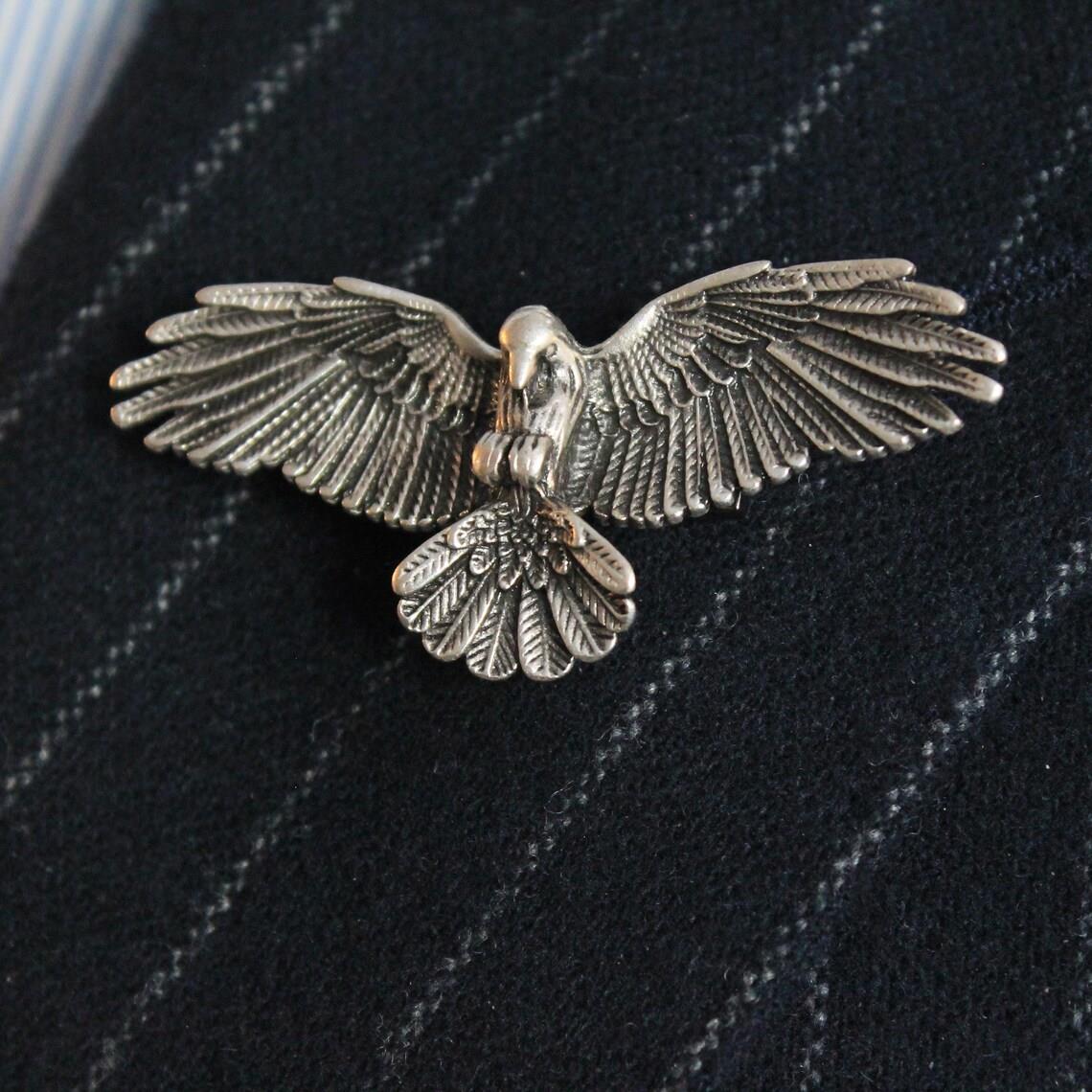 Yaka İğnesi & BroşCMC1866Kartal Figürlü Yaka Broşu