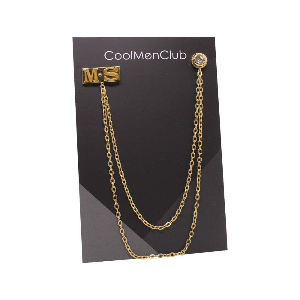 Gömlek Yaka İğnesiCMC8475Kişiye Özel Ceket Yaka İğnesi