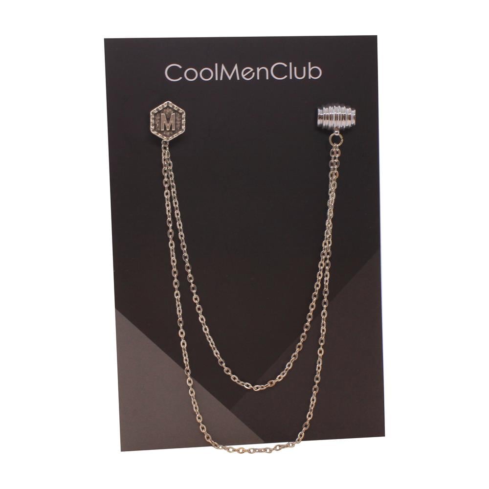 Zincirli Yaka İğnesiCMC1637Kişiye Özel Ceket Yaka İğnesi